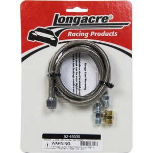 Longacre - 52-45030 - Steel Braided Gauge Line 36in