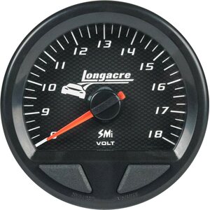 Longacre - 52-46746 - Waterproof SMI Volt Gauge 8-18v