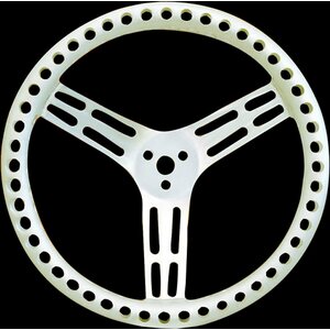 Longacre - 52-56835 - Steering Wheel 14in Dished Drilled Natural