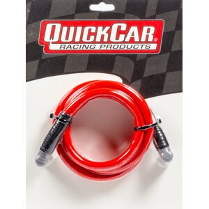 QuickCar - 40-481 - Coil Wire - Red 48in HEI/HEI