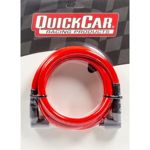 QuickCar - 40-605 - Coil Wire - Red 60in HEI/Socket