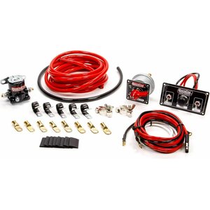 QuickCar - 50-832 - Wiring Kit Premium 4 Ga w/Black 50-820 Panel