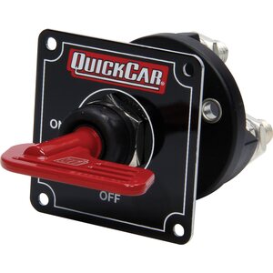 QuickCar - 55-030 - Master Disconnect Black w/Removable Red Key