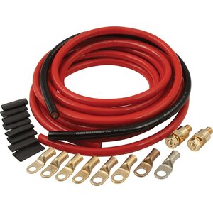 QuickCar - 57-008 - Battery Cable Kit 4 Gaug e Side Mt