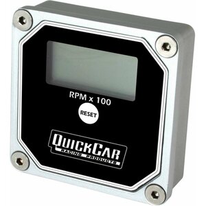QuickCar - 611-100 - LCD Recall Tach Black