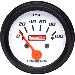 QuickCar - 611-6204 - Gauge Oil Pressure 2in Open Wheel