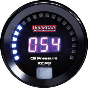QuickCar - 67-003 - Digital Oil Pressure Gauge 0-100