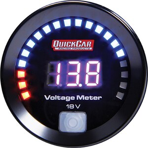QuickCar - 67-007 - Digital Volt Gauge 8-18