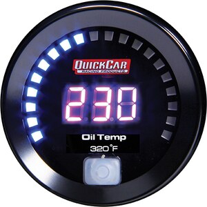 QuickCar - 67-009 - Digital Oil Temperature Gauge 100-320