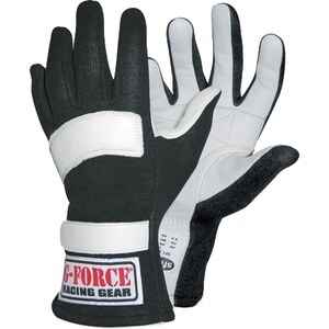 G-Force - 4101XXSBK - GF5 Racing Gloves XX- Small Black
