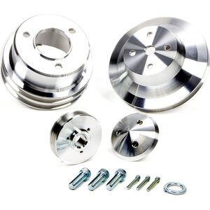 March Performance - 7015 - Bb Chevy 3 Pc Pulley Set