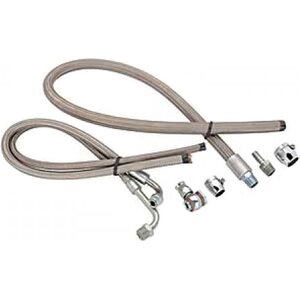 March Performance - P3222 - S/S Braided Power Steering Hose Kit