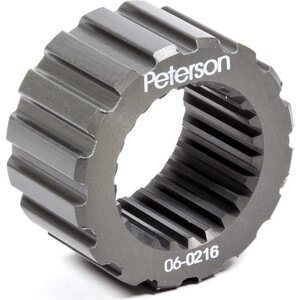 Peterson Fluid - 06-0216 - Gilmer Pulley 16 Tooth Spline Drive