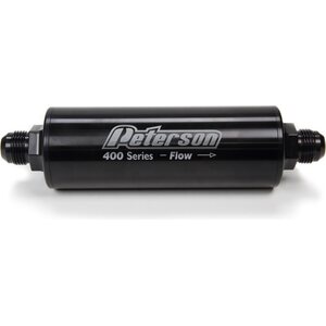 Peterson Fluid - 09-0458 - -12 Inline Oil Filter 60 mic. Without Bypass
