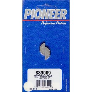 Pioneer - 839009 - Woodruff Key Kit - 3/16 x 3/4 in