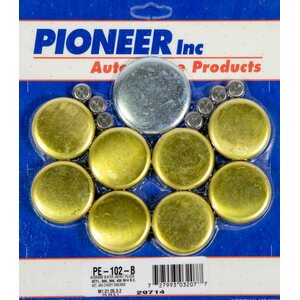 Pioneer - PE-102-B - 454 Chevy Freeze Plug Kit - Brass