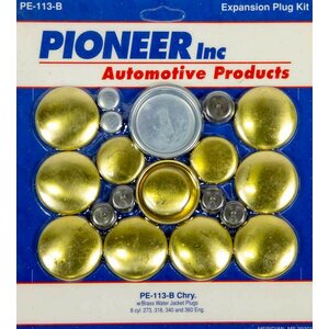 Pioneer - PE-113-B - 318 Dodge Freeze Plug Kit - Brass