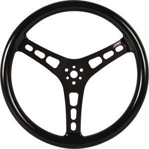 JOES Racing Products - 13513-CB - Steering Wheel 13in Alum Dished Rubber Coated