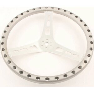 JOES Racing Products - 13514-A - 14in Dished Steering Wheel Aluminum