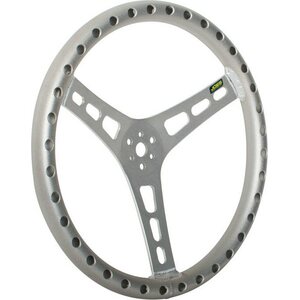 JOES Racing Products - 13515-A - 15in LW Steering Wheel Aluminum Dished