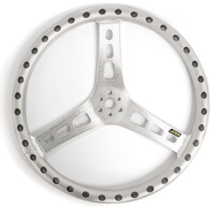 JOES Racing Products - 13535-A - 15in LW Flat Steering Wheel Plain