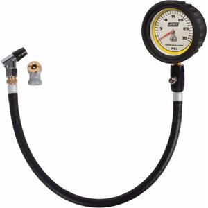 JOES Racing Products - 32326 - Tire Pressure Gauge 0-30psi Pro w/HiFlo Hold