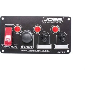 JOES Racing Products - 46125 - Switch Panel Ing/Start w/2 Acc Switches