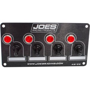 JOES Racing Products - 46135 - Accessory Switch Panel w /4 Switches and Lights