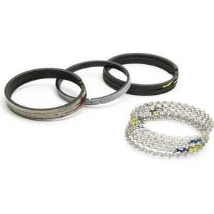 Sealed Power - R990460 - Piston Rings - Speed Pro - 4.310 in Bore - Drop In - 1/16 x 1/16 x 3/16 in Thick - Standard Tension - Ductile Iron - Plasma Moly
