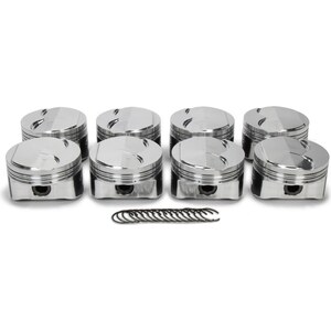 Icon Pistons - IC547C.020 - LS 5.3L Domed Forged Piston Set 3.780 Bore