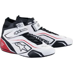Alpinestars USA - 2710122-213-10 - Shoe Tech-1T V3 White Black / Size 10