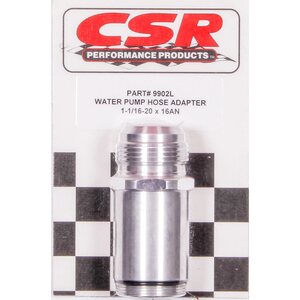 CSR Performance - 9902L - Water Pump Hose Adapter - 1-1/4 x 16an