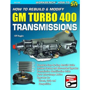 S-A Books - SA186 - How to Rebuild GM Turbo 400 Transmissions