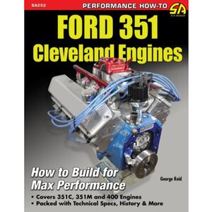 S-A Books - SA252 - Ford 351 Cleveland Motor Build for Performance