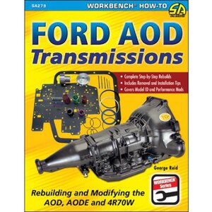 S-A Books - SA279 - Ford AOD Transmission Rebuilding and Modifying