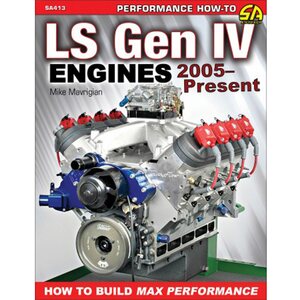 S-A Books A Books - Sa 413 - Build Max Performance 05- Ls Engines Gen Iv