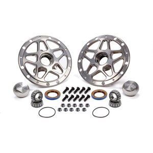 Winters - 3980C - Forged Alum Direct Mount Front Hub Kit Silver