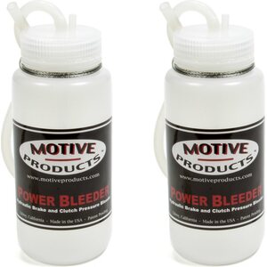Motive Products - 1820 - Brake Fluid Catch Bottle Kit 2 Bottles