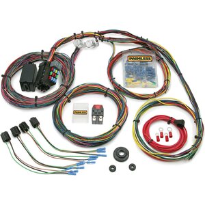Painless Wiring - 10127 - Mopar Muscle Car Chassis Harness 21 Circuits