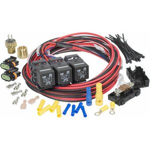 Painless Wiring - 30116 - Dual Activation/Dual Fan Relay Kit On 195 off 185
