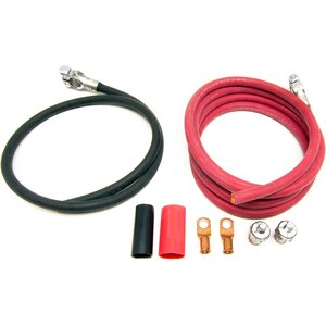 Painless - 40113 - Red/Black Battery Cables 8ft Red 3ft Black