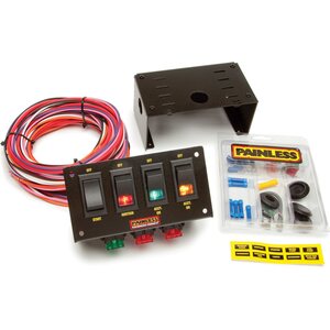 Painless Wiring - 50301 - 4 Switch Panel W/Harness