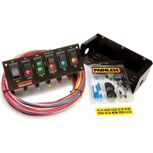 Painless Wiring - 50302 - 6 Switch Panel W/Harness