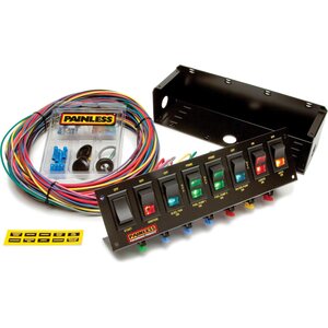 Painless Wiring - 50303 - 8 Switch Panel W/Harness