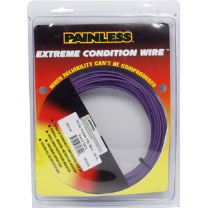 Painless Wiring - 70812 - 14 Gauge Purple TXL Wire 50 Ft.