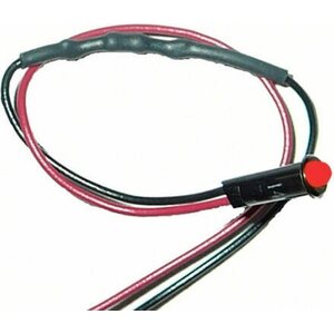 Painless Wiring - 80201 - 1/8in Red Dash Light