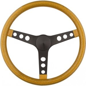 Grant - 8477 - Steering Wheel Mtl Flake Gold/Spoke Blk 15