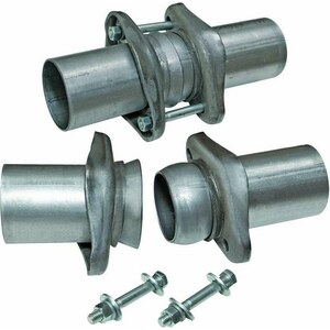 Flowmaster - 15938 - Ball Flange Header Collector Kit 2.5 to 2.5