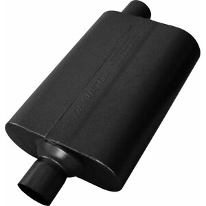 Flowmaster 842452 - 50 Series S/S Delta Flow Muffler - 2.25in Center Inlet - 2.25in Offset  Outlet