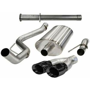 Corsa Performance - 14759BLK - Exhaust Cat-Back - 3.0in Cat-Back  Single Side E